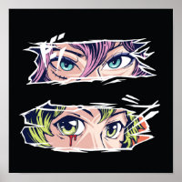 Doppelte Anime-Augen