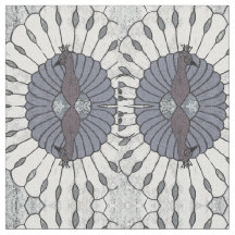 Doppelte Ansicht des Pfaus