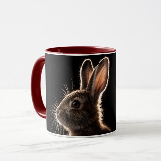 Doppelte Antennen Tasse (Vorderseite Links)
