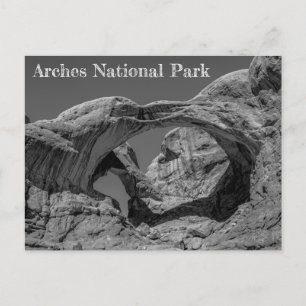 Doppelte Arche im Nationalpark Arches Postkarte