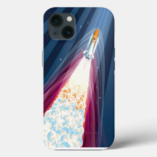 Doppelte Auftrieb (Start der Space Shuttle-Funktio iPhone Hülle