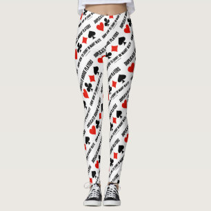 Doppelte Bridge-Spieler zählen auf viele Arten Leggings