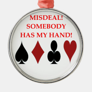 doppelte Brücke Silbernes Ornament