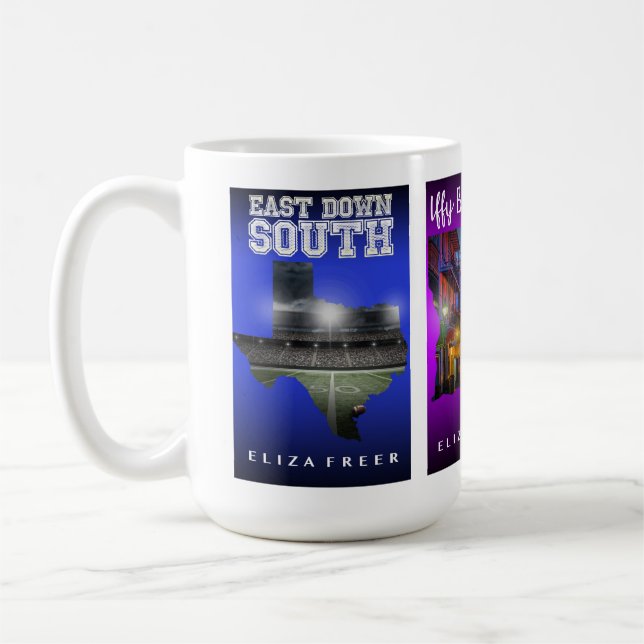 Doppelte Bucheinband-(und mein) Tasse (Links)