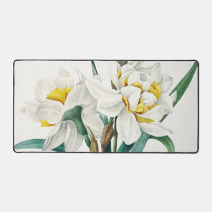 Doppelte Daffodil, Pierre-Joseph Redouté, 1827 Schreibtischunterlage