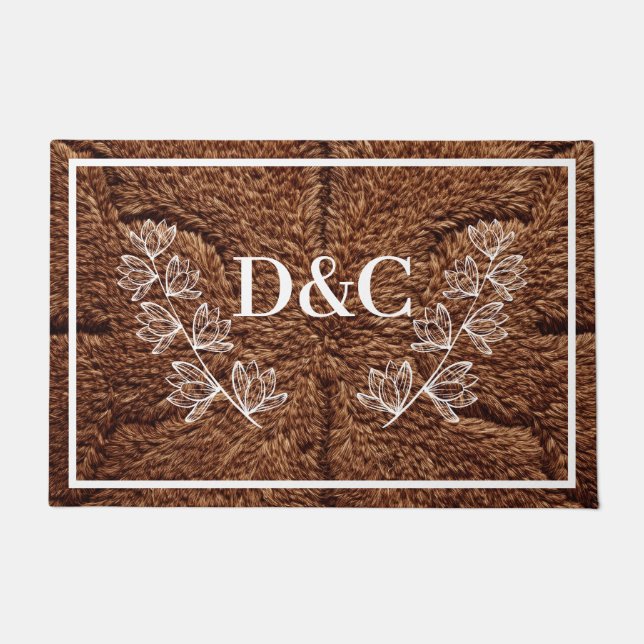 Doppelte erste benutzerdefinierte Doormat Fußmatte (Vorderseite)