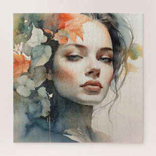 Doppelte Exposition von Frauen