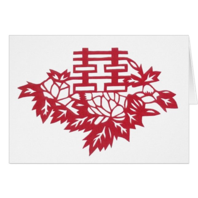 Doppelte Glück Blumen (Vorderseite (Horizontal))