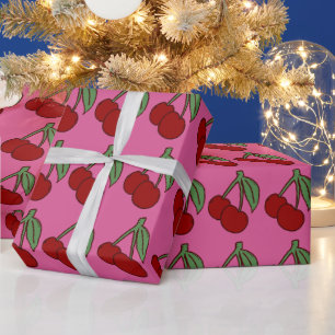 Doppelte Kirsche  Geschenkpapier