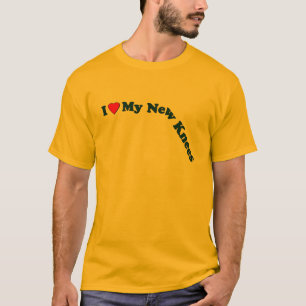 Doppelte Knie-Ersatz-Geschenke   erhalten gut T-Shirt