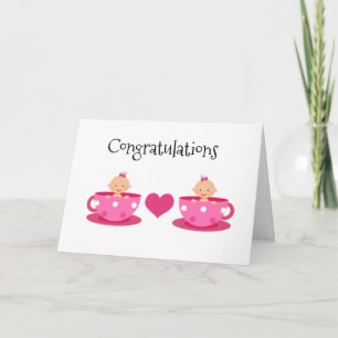 DOPPELTE LIEBE/DOPPEL **ZWEI MÄDCHEN** KARTE