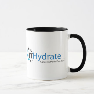 Doppelte Logo-Kaffee-Schwarzweiss-Tasse Tasse