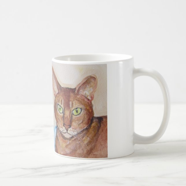 doppelte Problemkatzen Kaffeetasse (Rechts)