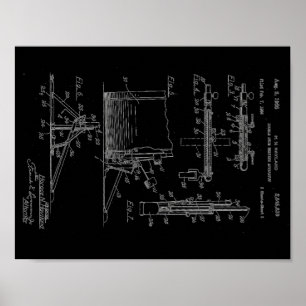 Doppelte Trommel-schlagende Apparateseite 2 Poster