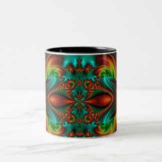 Doppelte Vision Zweifarbige Tasse