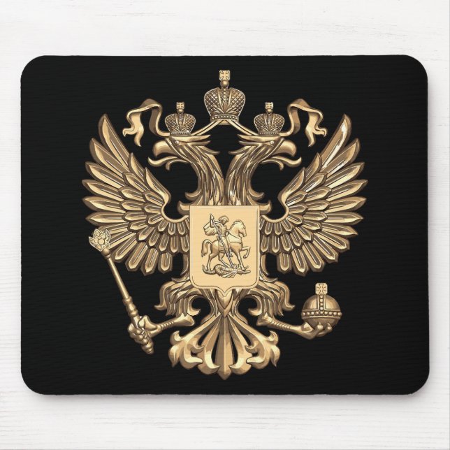 Doppelter Adler Russlands Mousepad (Vorne)