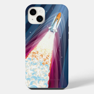 Doppelter Boost (Space Shuttle Start) iPhone 14 Plus Hülle