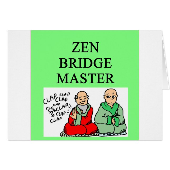 doppelter Brückenmeister des Zens (Vorderseite (Horizontal))
