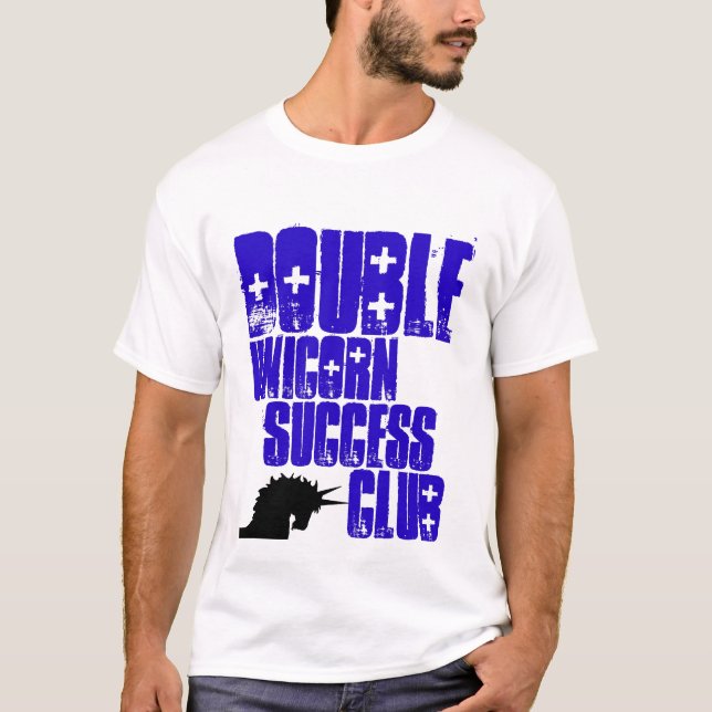 DOPPELTER EINHORN-ERFOLGS-VEREIN T-Shirt (Vorderseite)
