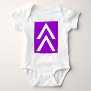 Doppelter Pfeil Baby Strampler