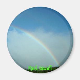 Doppelter Regenbogen Magnet