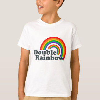 Doppelter Regenbogen T-Shirt