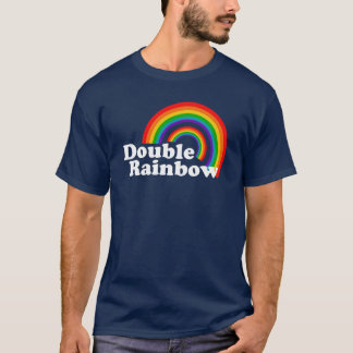 Doppelter Regenbogen T-Shirt