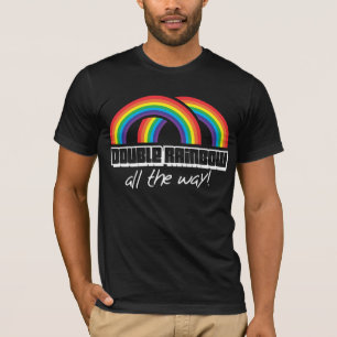 Doppelter Regenbogen, vollständig! (Dunkelheit) T-Shirt