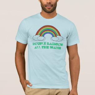 DOPPELTER REGENBOGEN VOLLSTÄNDIG T-Shirt