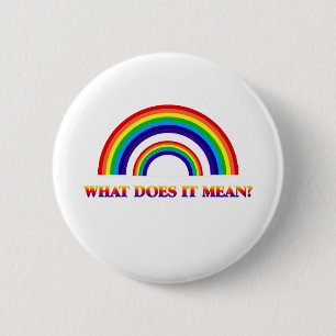 Doppelter Regenbogen. Was tut es gemein? Button