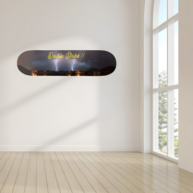 Doppelter Schlag !! Skateboard (Von Creator hochgeladen)
