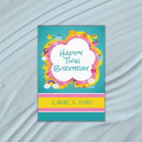 Doppelter Spaß! Twins Custom Geburtstag