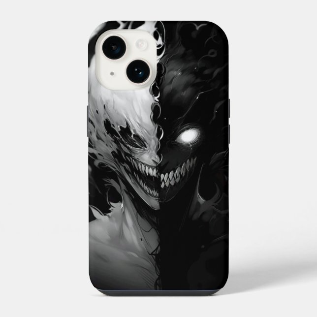 Doppeltes Gift iPhone 14 Hülle (Rückseite)