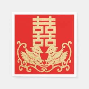 Doppeltes Glück Serviette