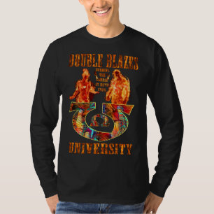 Doppeltes glüht Universität MMXIX T-Shirt