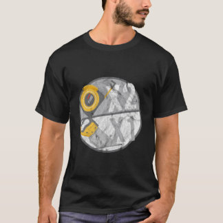 Doppeltes Maß, einmal schneiden Väter Tischlerei H T-Shirt