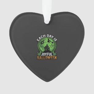 Doppeltes Mühsal Ärger Hexe Kürbis Halloween Spinn Ornament