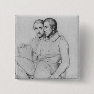 Doppeltes Porträt von Hippolyte und von Paul Button