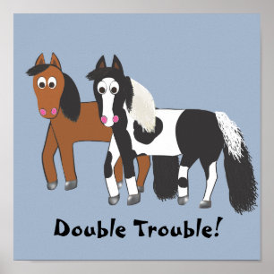 Doppeltes Problem! Poster