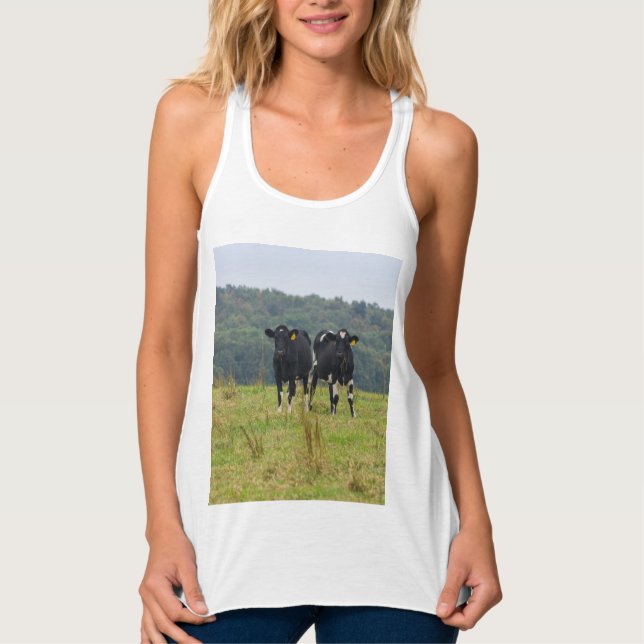 Doppeltes Rindviehproblem Tank Top (Vorderseite)
