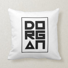 Doppeltes versah mit Seiten Kissen