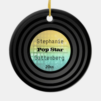 Doppeltes versah Retro Keramikornament