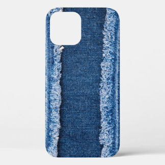 Doppelton-gebleichter Denim-Stoffrahmen Case-Mate iPhone Hülle