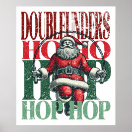 DOPPELUNTERSTÜTZUNG Weihnachtsversionsbedingungen  Poster