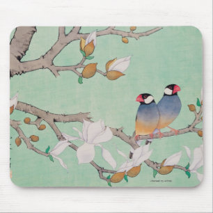 Doppelvögel in den Niederlassungen Mousepad