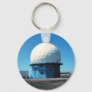 Doppler-Wetterradar-Station - Normanne Schlüsselanhänger