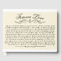 Forever Love Mariage Livre d'invité