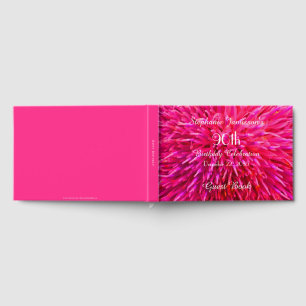 D'or Livre de souvenirs/fête d'anniversaire rose et ros