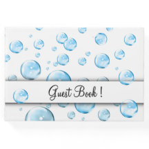 Livre d'Invité Bubbles
