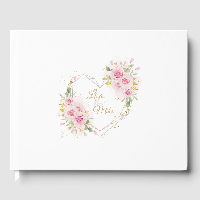 D'or Livre d'invité mariage (Recto)